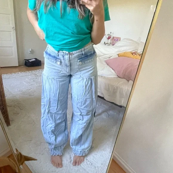 Free People Parachute Jeans - Picture 5 of 6